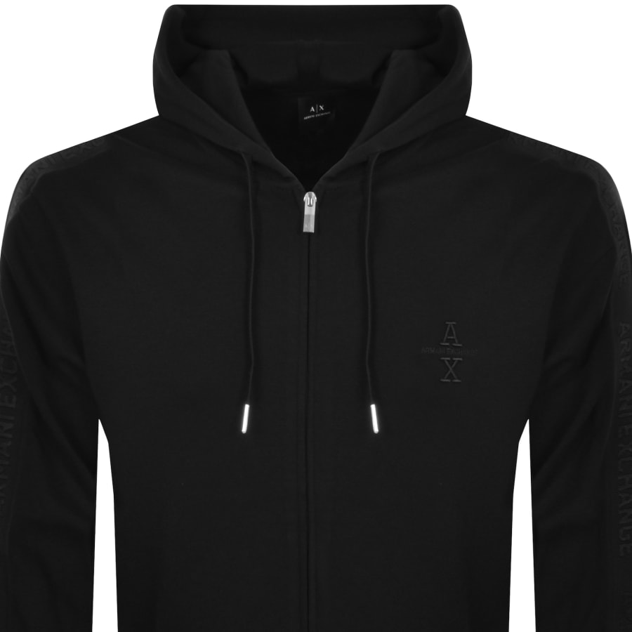 Armani Exchange Logo Hoodie Black | Mainline Menswear United Armani Exchange Logo Hoodie Black | Mainline Menswear United